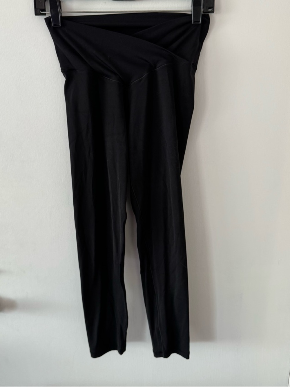 American Eagle Outfitters Black Fold-Over Waist Leggings